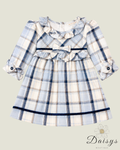 Blue Check Dress