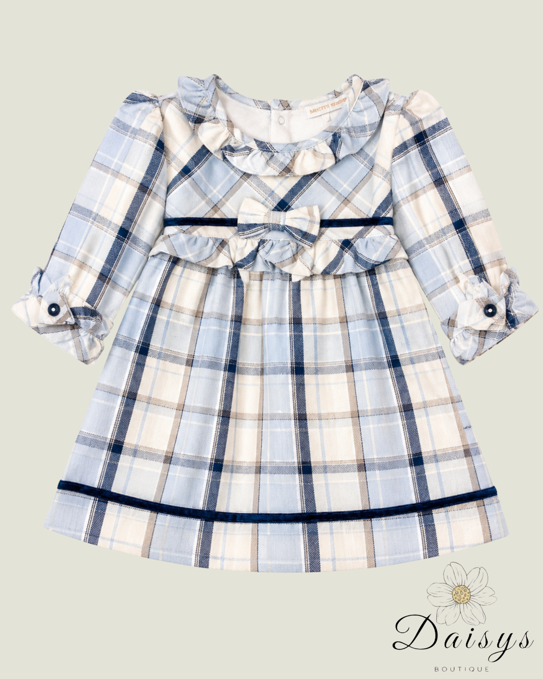 Blue Check Dress